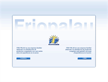 Tablet Screenshot of friopalau.com